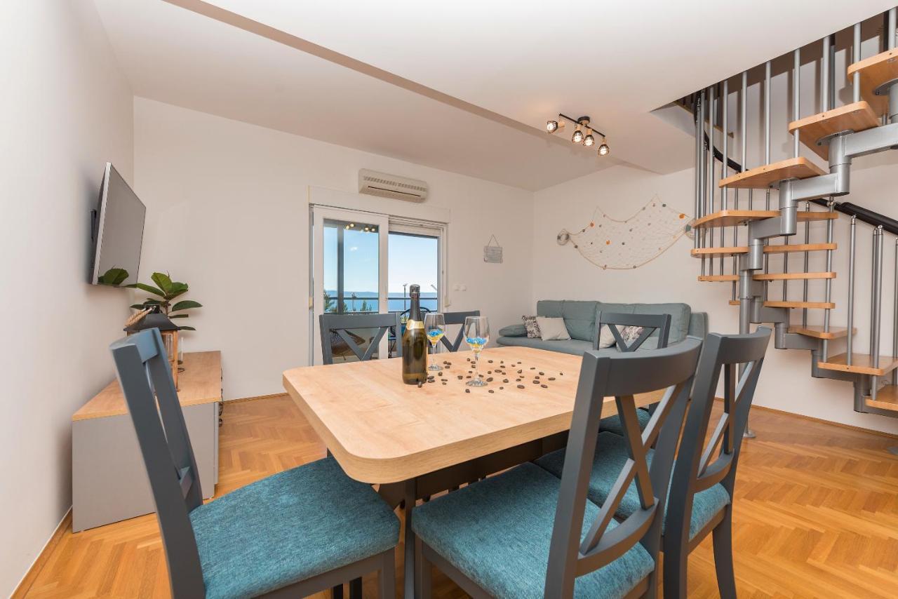 Deluxe 3 Bedroom Apartment With Sea View Baška Voda Exteriér fotografie