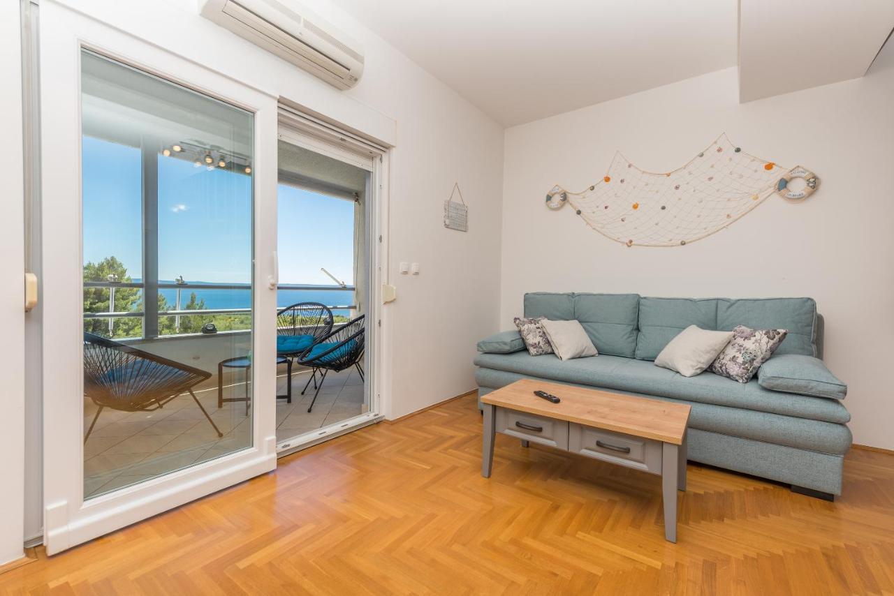 Deluxe 3 Bedroom Apartment With Sea View Baška Voda Exteriér fotografie