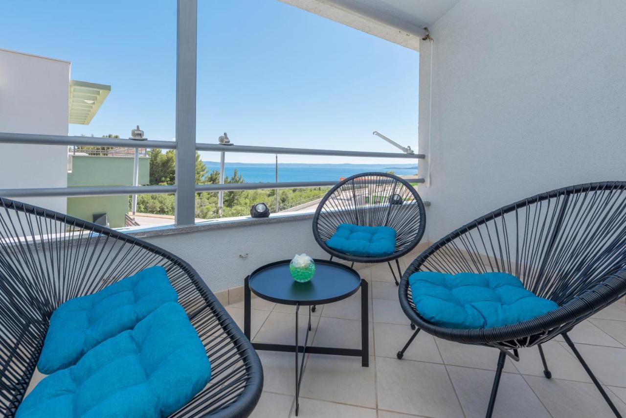 Deluxe 3 Bedroom Apartment With Sea View Baška Voda Exteriér fotografie