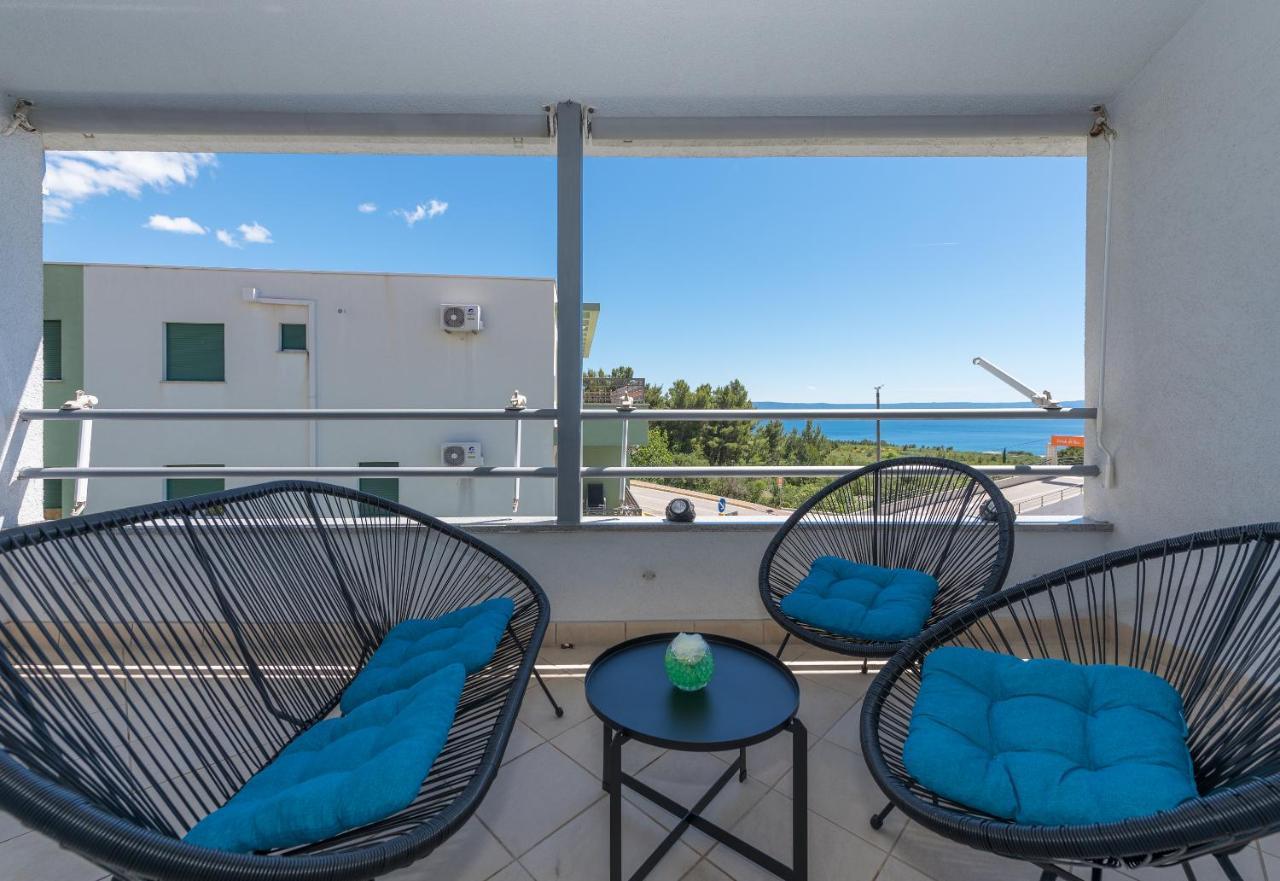 Deluxe 3 Bedroom Apartment With Sea View Baška Voda Exteriér fotografie
